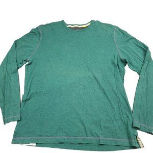 Robert Graham Mens M Sweater Classic Fit Green Casual Pullover Luxury Feel ISSUE
